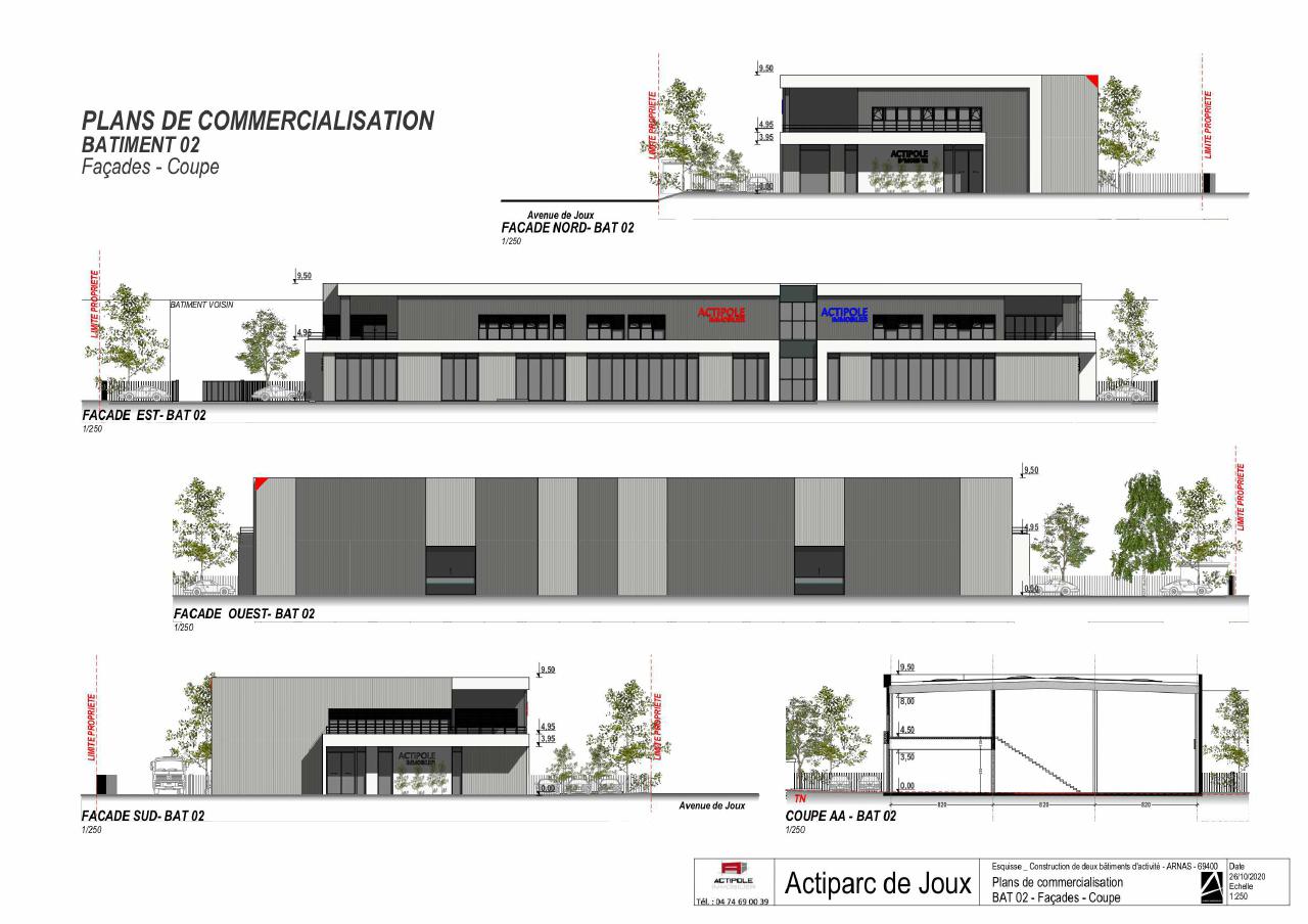 Local d'activité Arnas 1950m² Vente local d'activité Arnas Rhône OVACT2109724 2